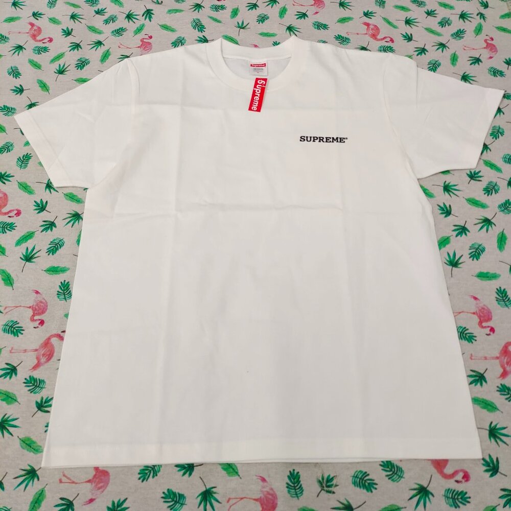 Supreme Minimalist White Cotton Tee